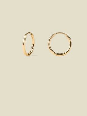 Classic Gold Fill Mini Hoop Earrings for Women
